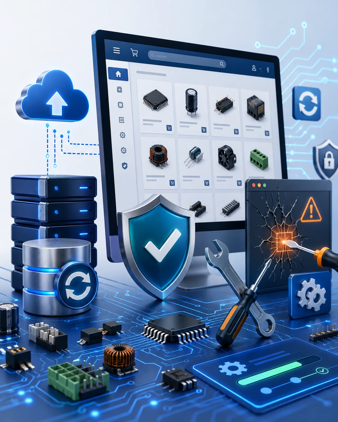Website maintenance and recovery services