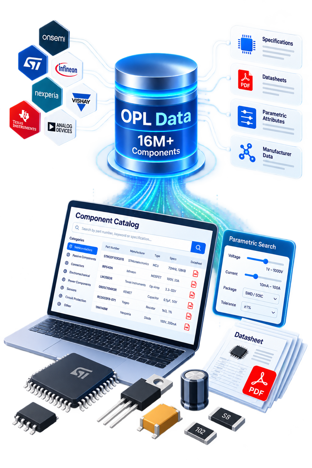 OPL Data parts catalog